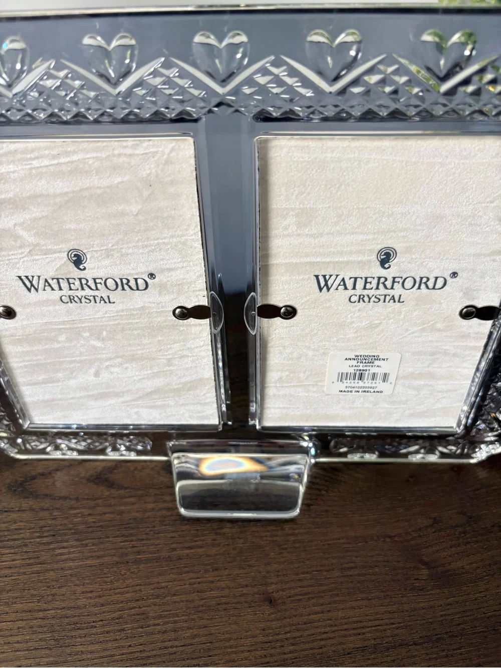 Waterford crystal double